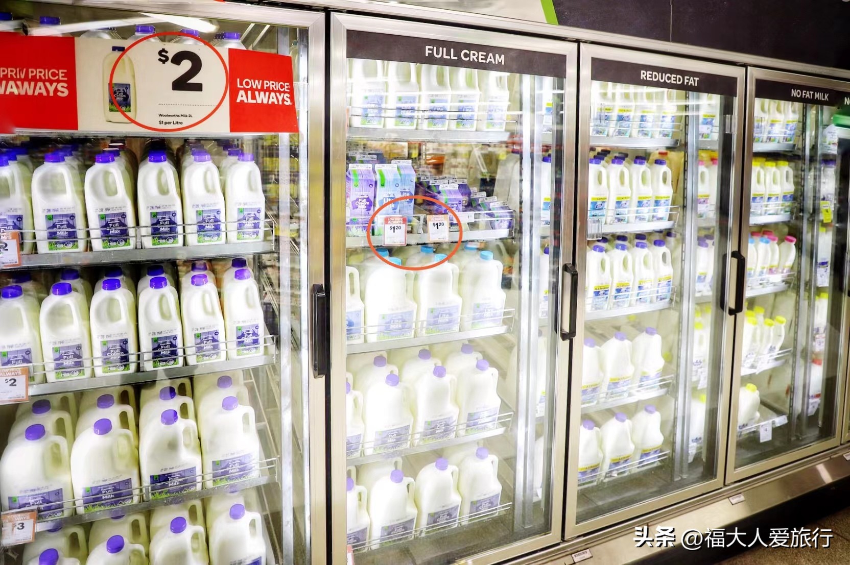 牛奶比水还便宜的国家,澳大利亚牛奶比水还便宜