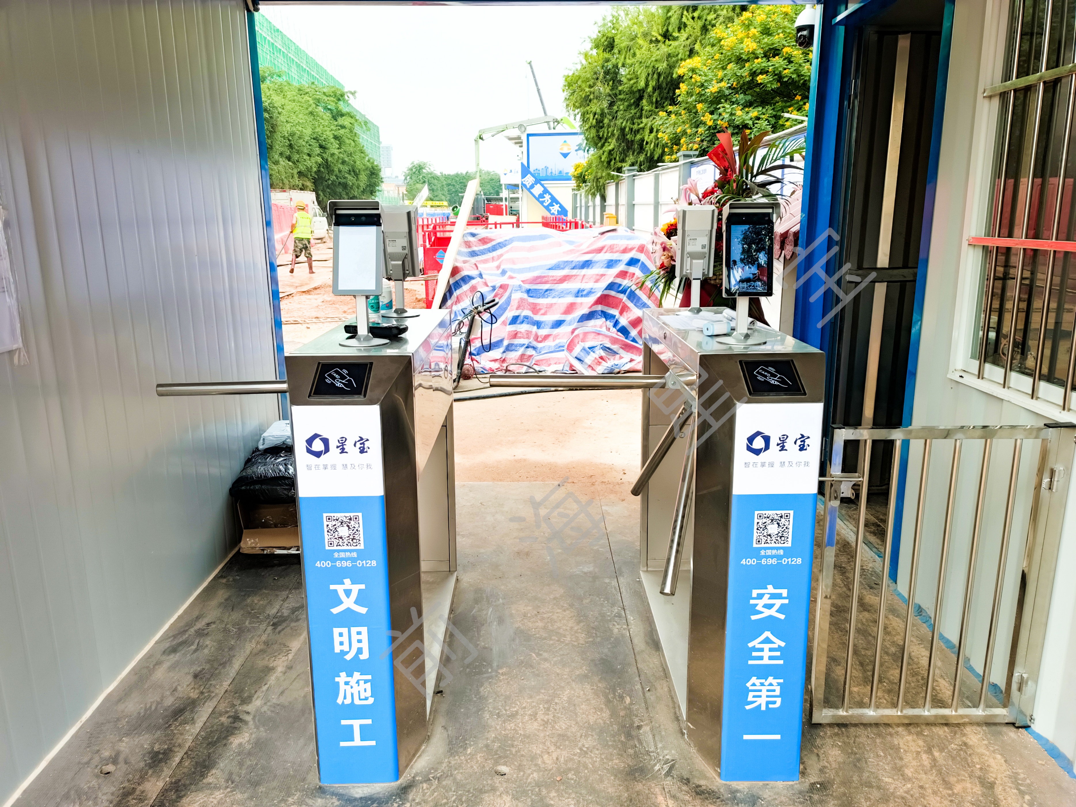 智慧工地人脸门禁系统教程,工地建设领域人脸识别实名制系统