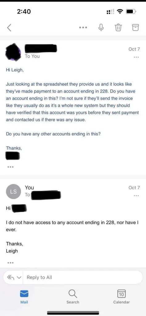 爱丁堡大学：没收到钱？我打错账户了