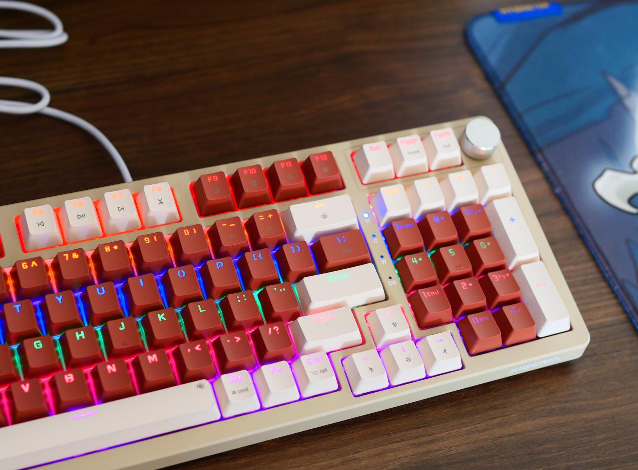 黑爵机械键盘ak996测评,黑爵ak98机械键盘