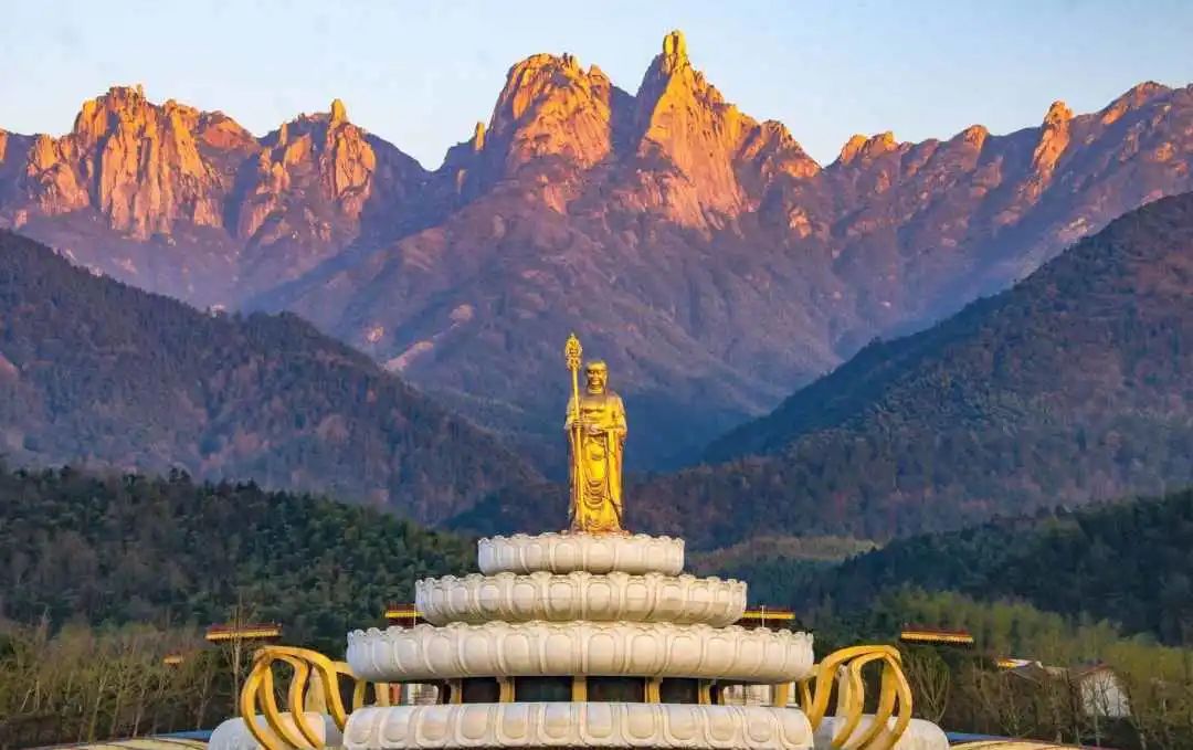 安徽省九华山莲花佛国,莲花佛国九华山视频