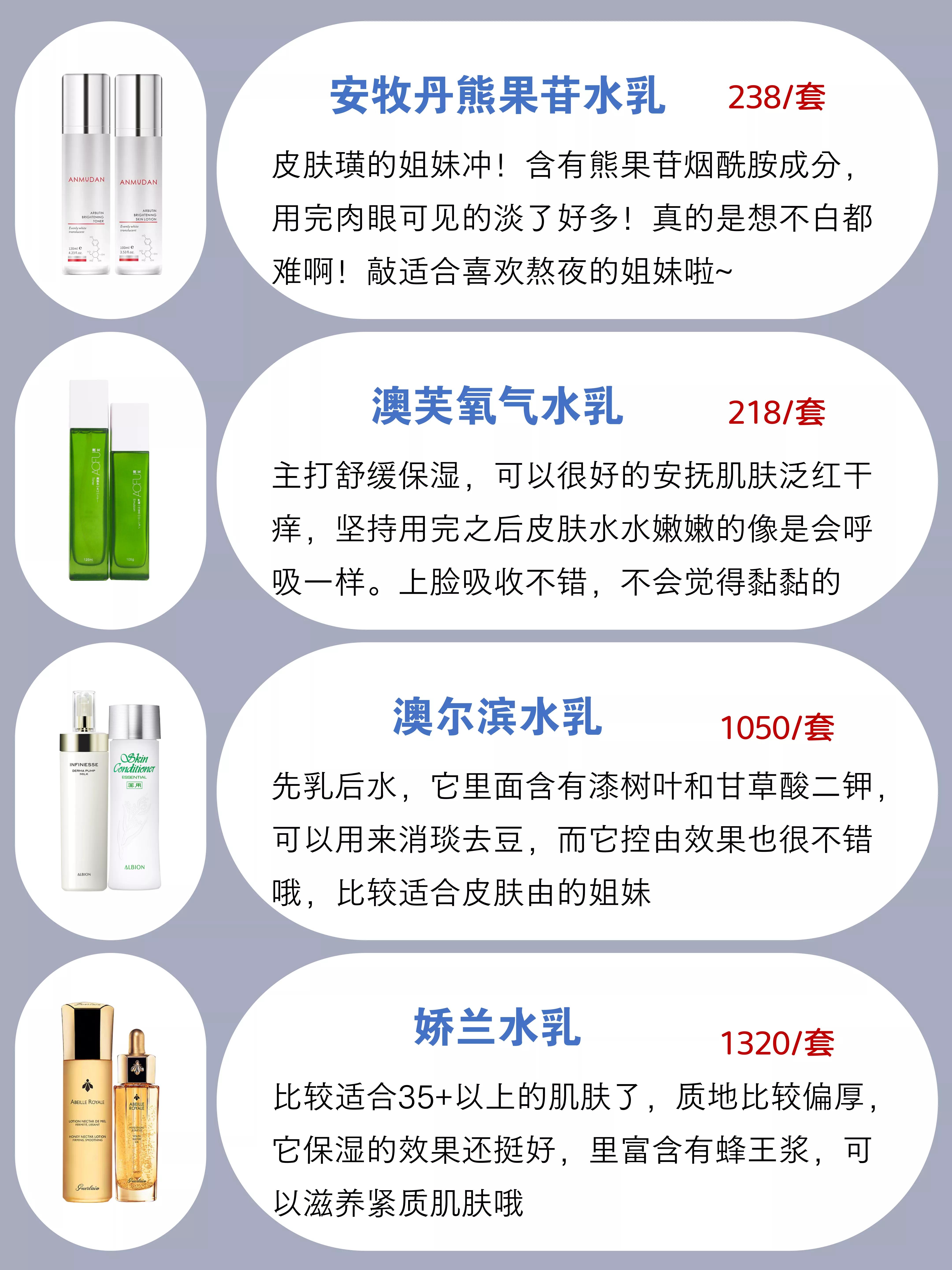 雪花秀二合一水乳推荐,雪花秀的水乳单品推荐