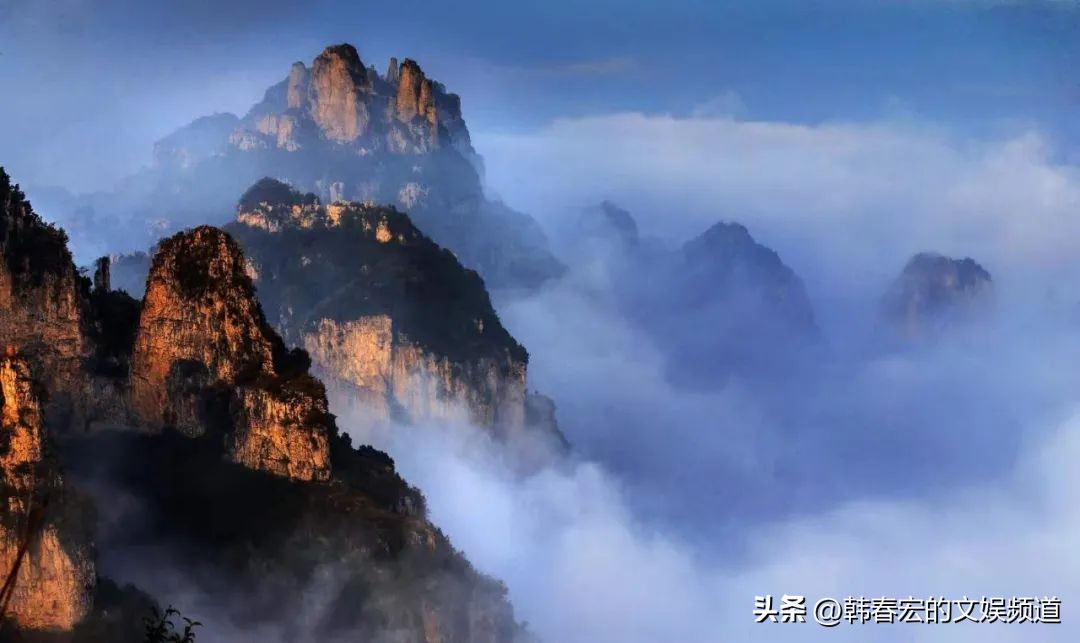 云赏美景,王莽岭美景