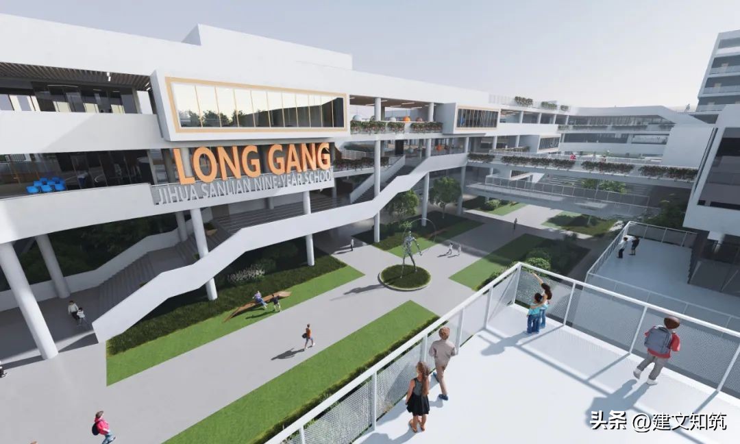 「荐筑」“城长计划”三联学校中标设计方案|香港华艺设计