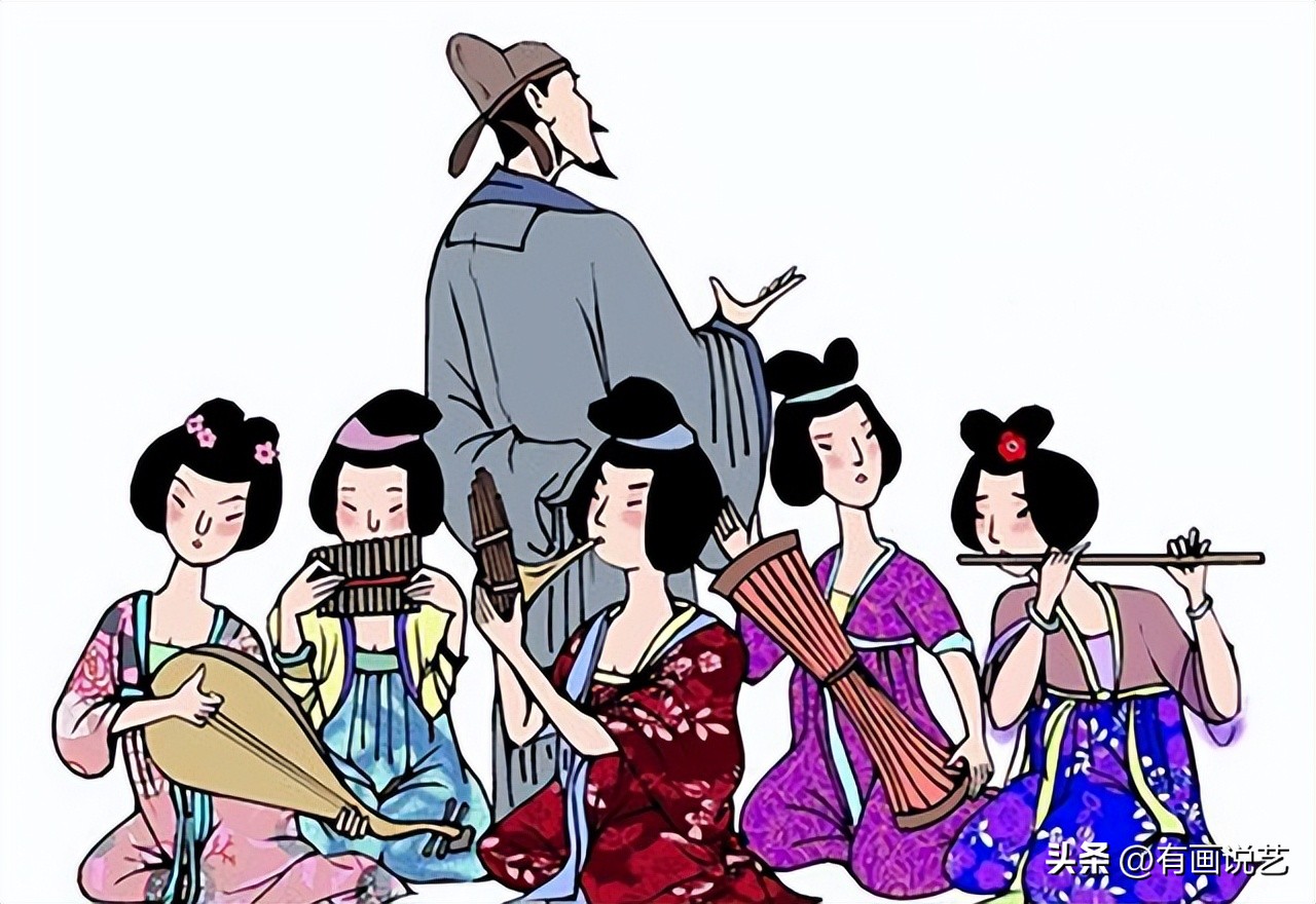 江南逢李龟年唐杜甫古诗配画简单,古诗江南逢李龟年唐杜甫注音版