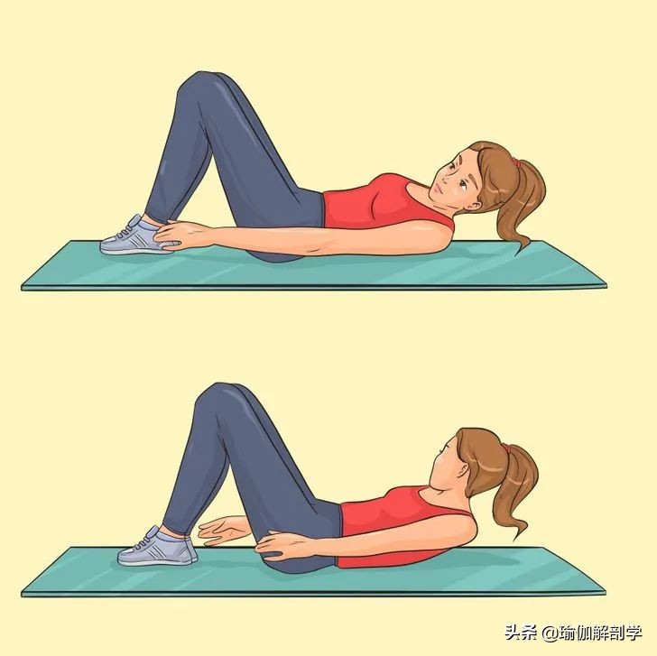 瑜伽瘦肚子和腰上赘肉九宫格,瘦肚子和腰的最快方法在床上瑜伽