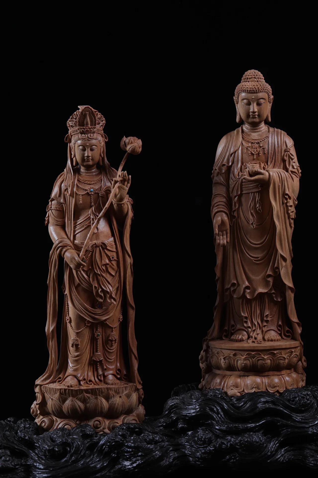 西方三圣接引去极乐世界,西方三圣菩萨