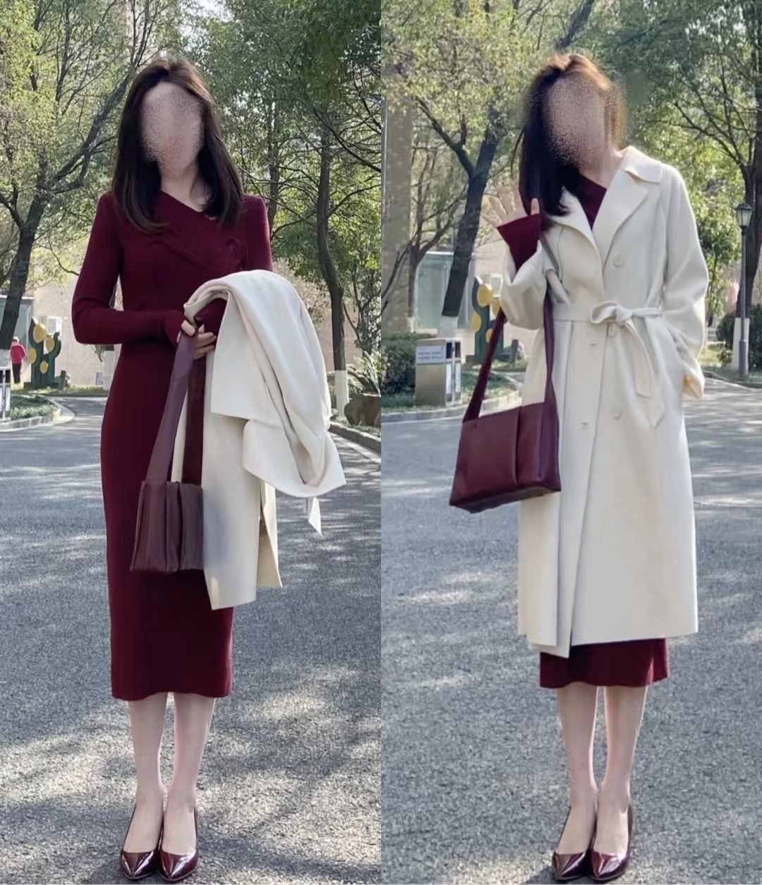 40到50岁秋冬高档女装连衣裙,秋冬搭配简约高级30岁到40岁