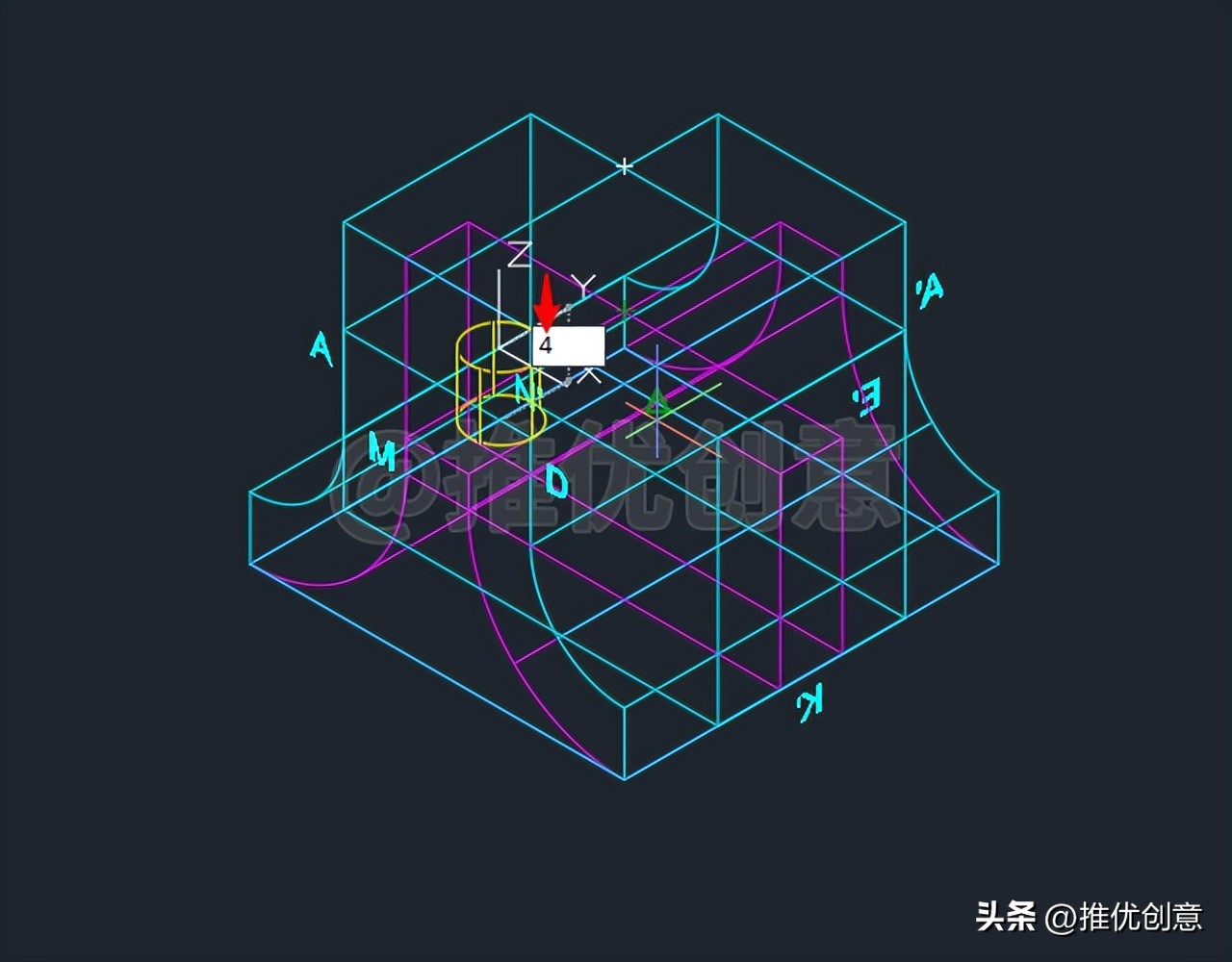 cad三维制图布尔运算,autocad三维绘图中的布尔运算