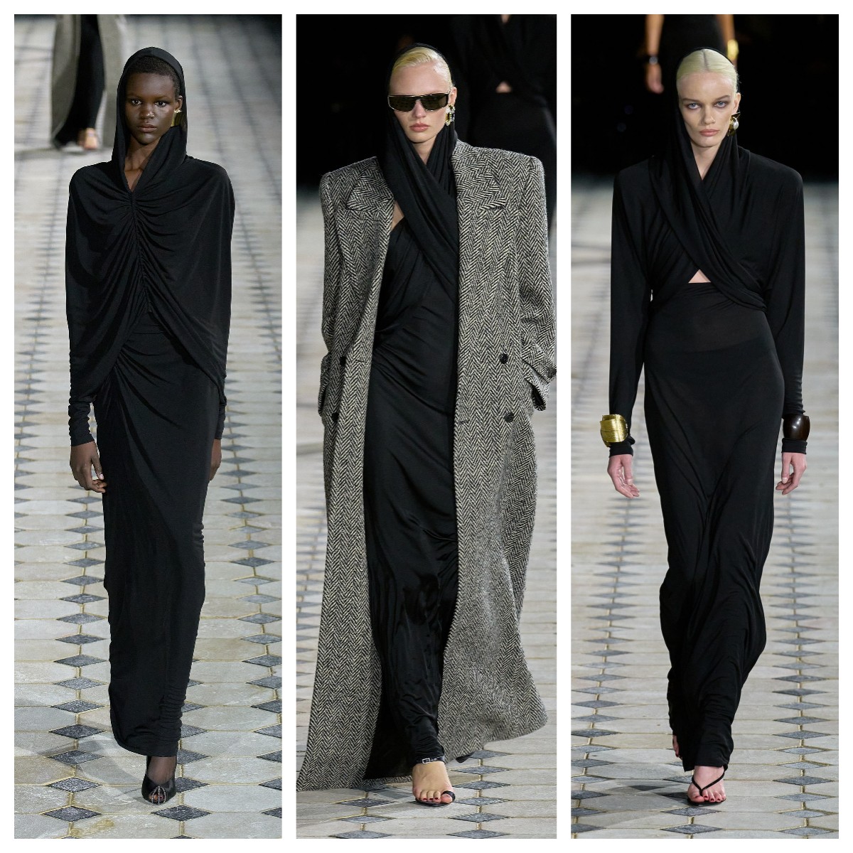 巴黎时装周saint,saintlaurent圣罗兰时装周