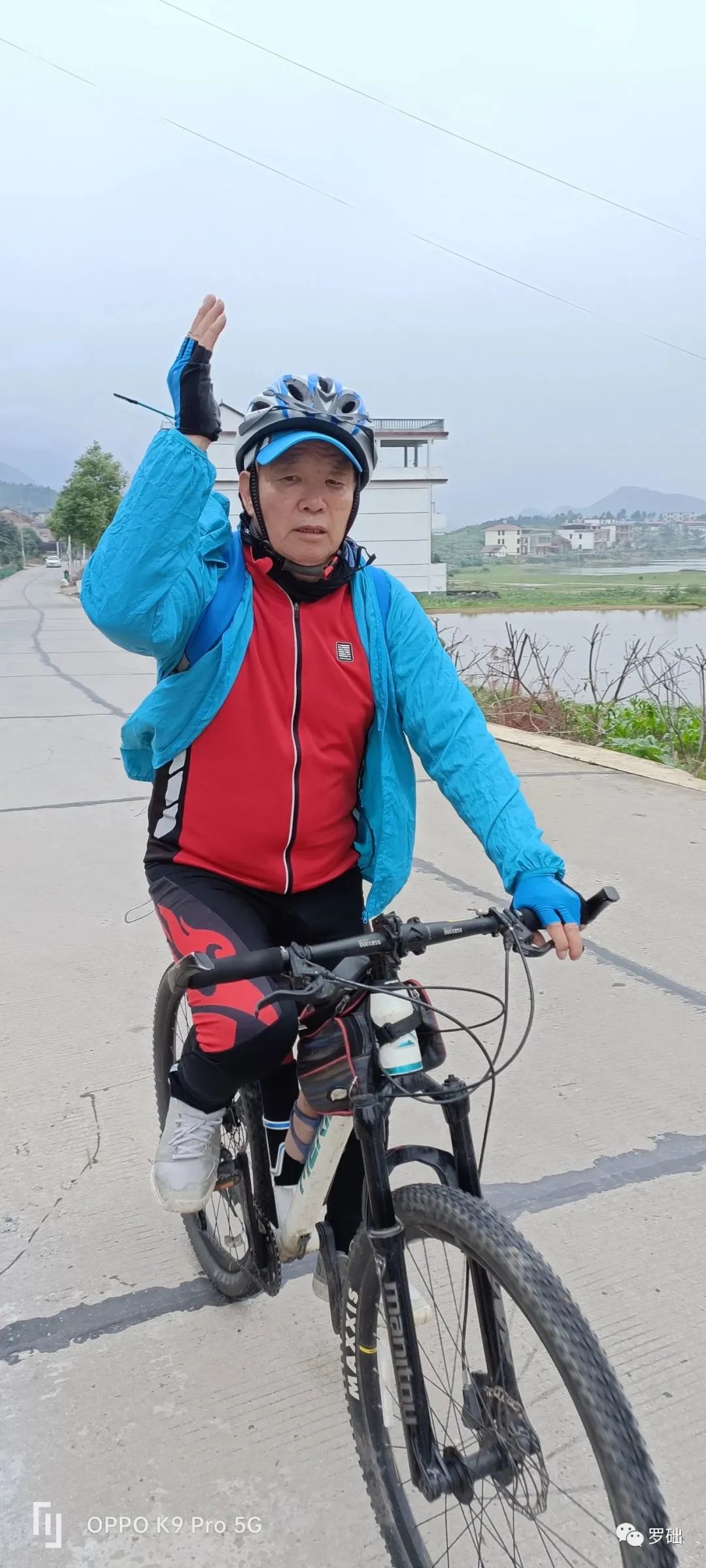 冒雨骑游资江小三峡·板竹山·望云寺观风景