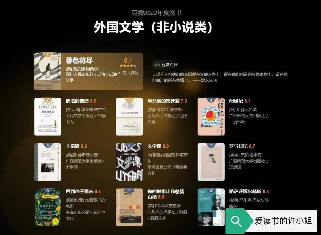 豆瓣评分好书必看,春节档电影2022豆瓣评分