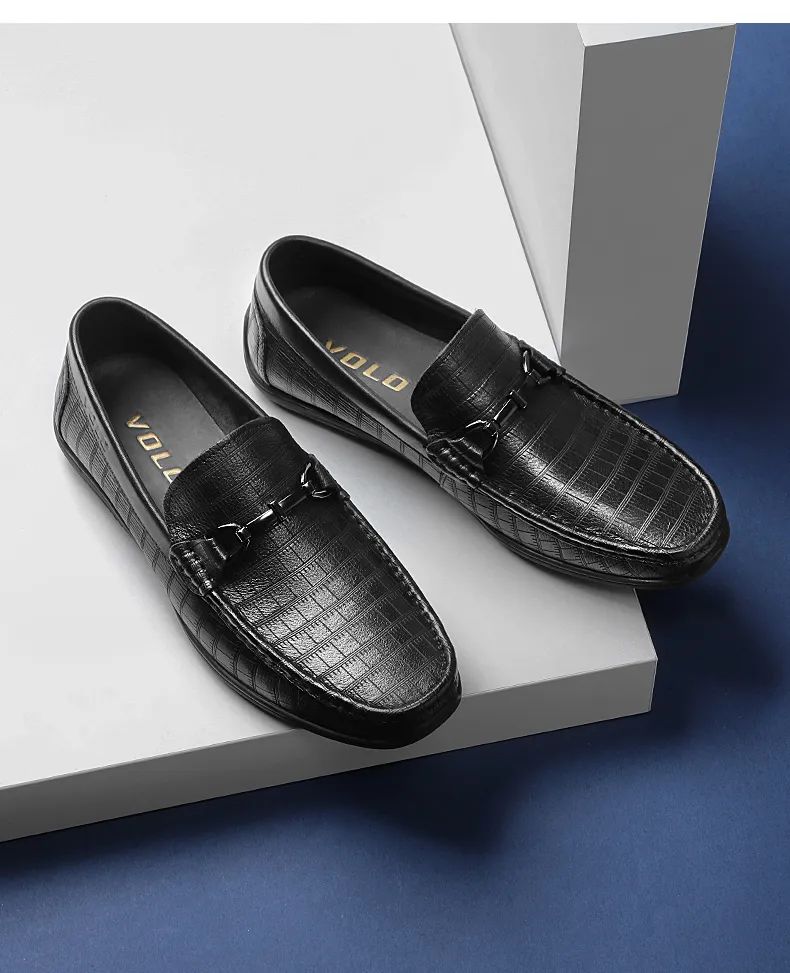 VOLO犀牛休闲豆豆鞋,犀牛女士百搭鞋