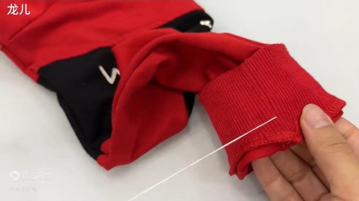 衣服袖子长了原来不用剪，学会这招，轻松改短无痕迹，方法真实用