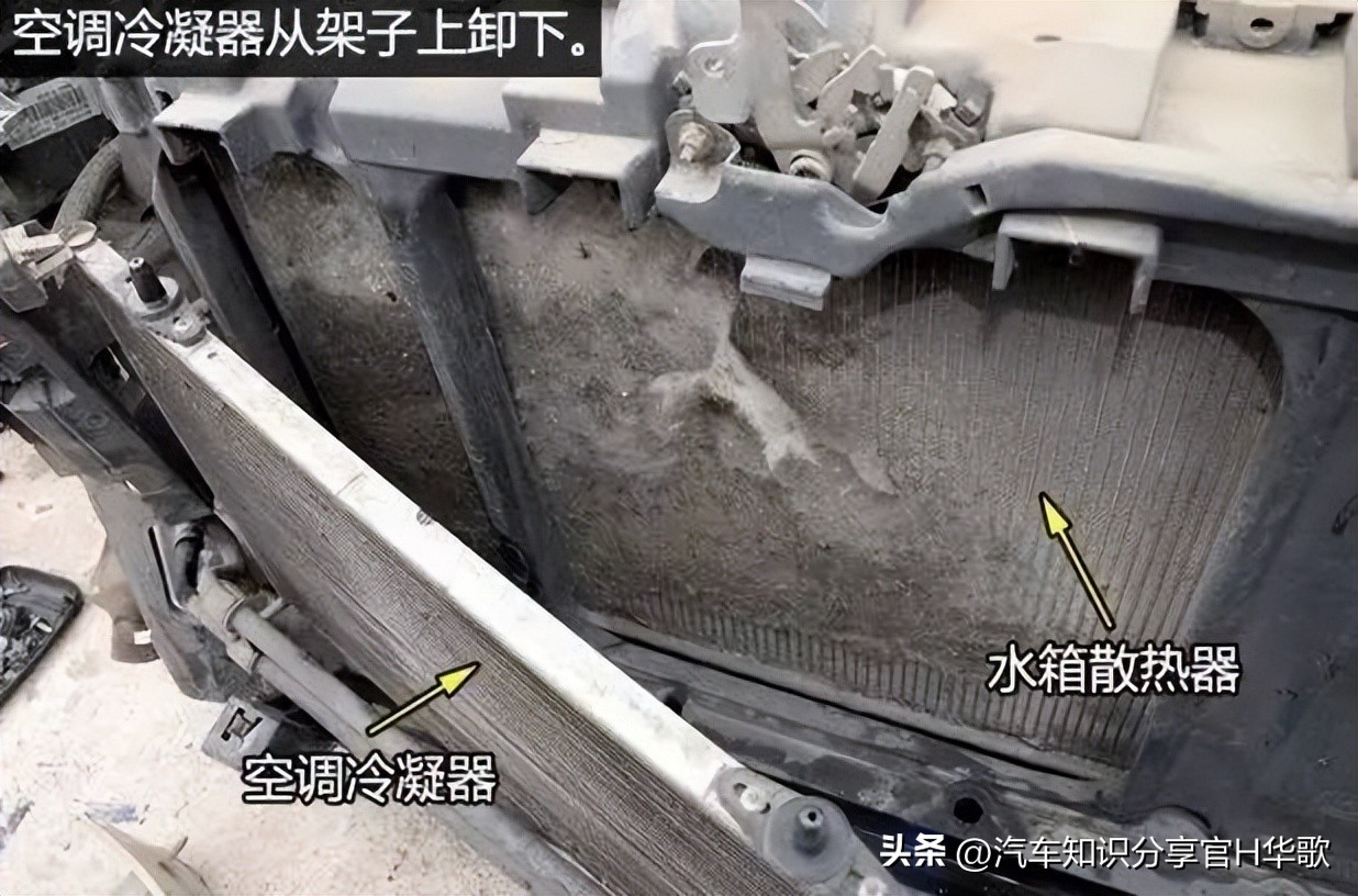 清洗汽车空调冷凝器的正确方法,汽车空调冷凝器自己如何清洗