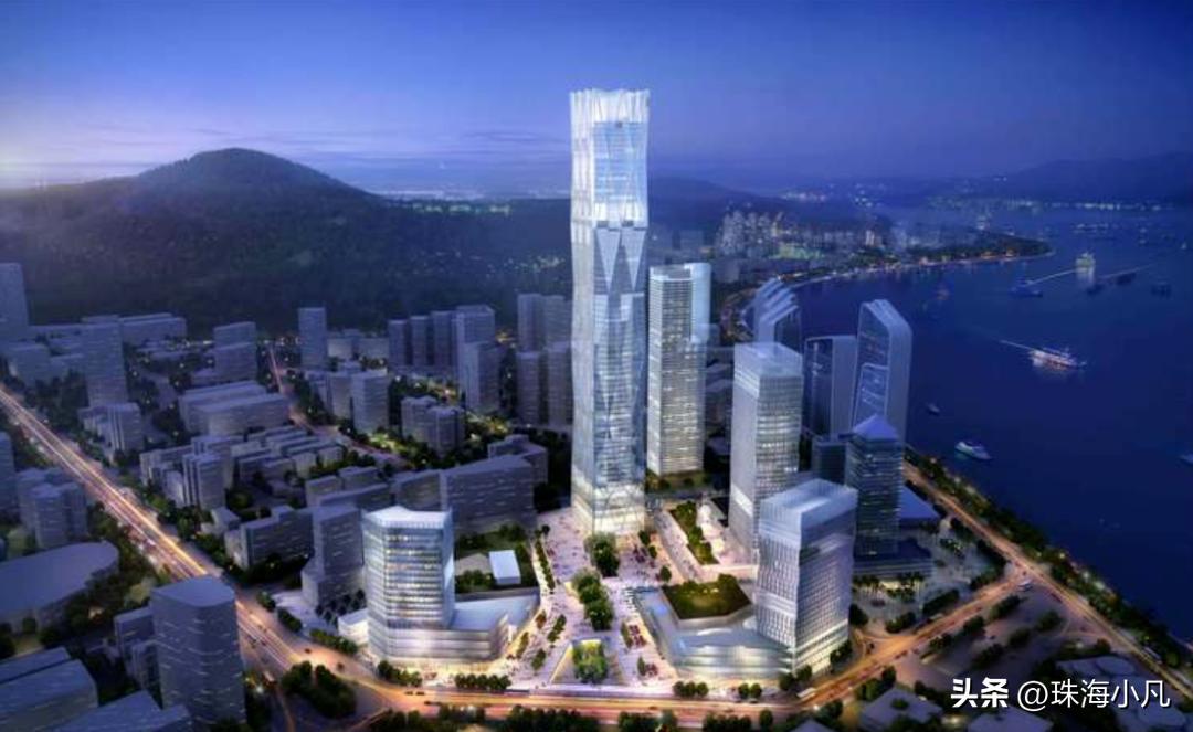 珠海的高楼大厦,珠海未来摩天大楼