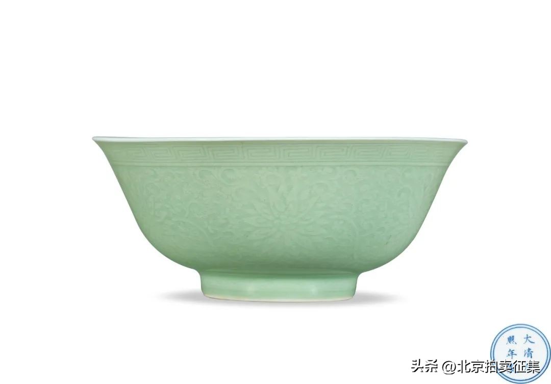 香港嘉德2023年春拍瓷器前十盘点,嘉德春拍清官窑单色釉瓷雅赏