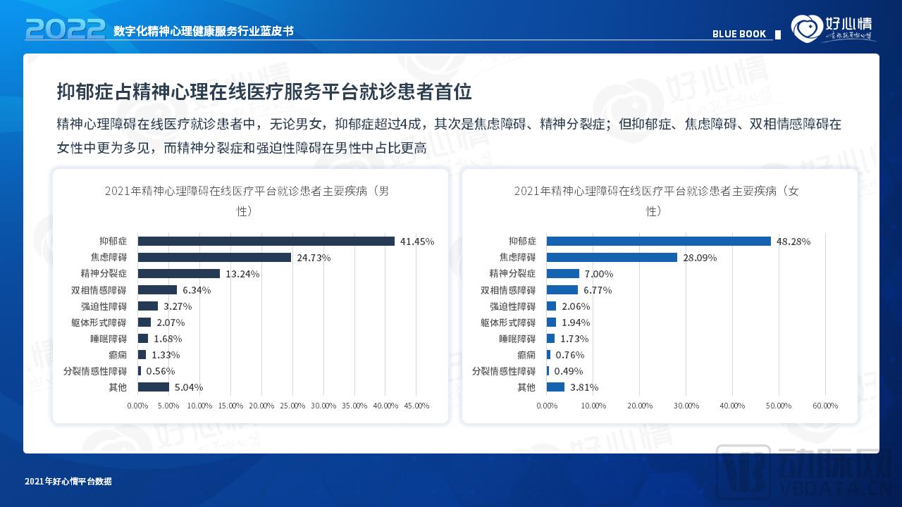 2022年数字化精神心理健康服务行业蓝皮书