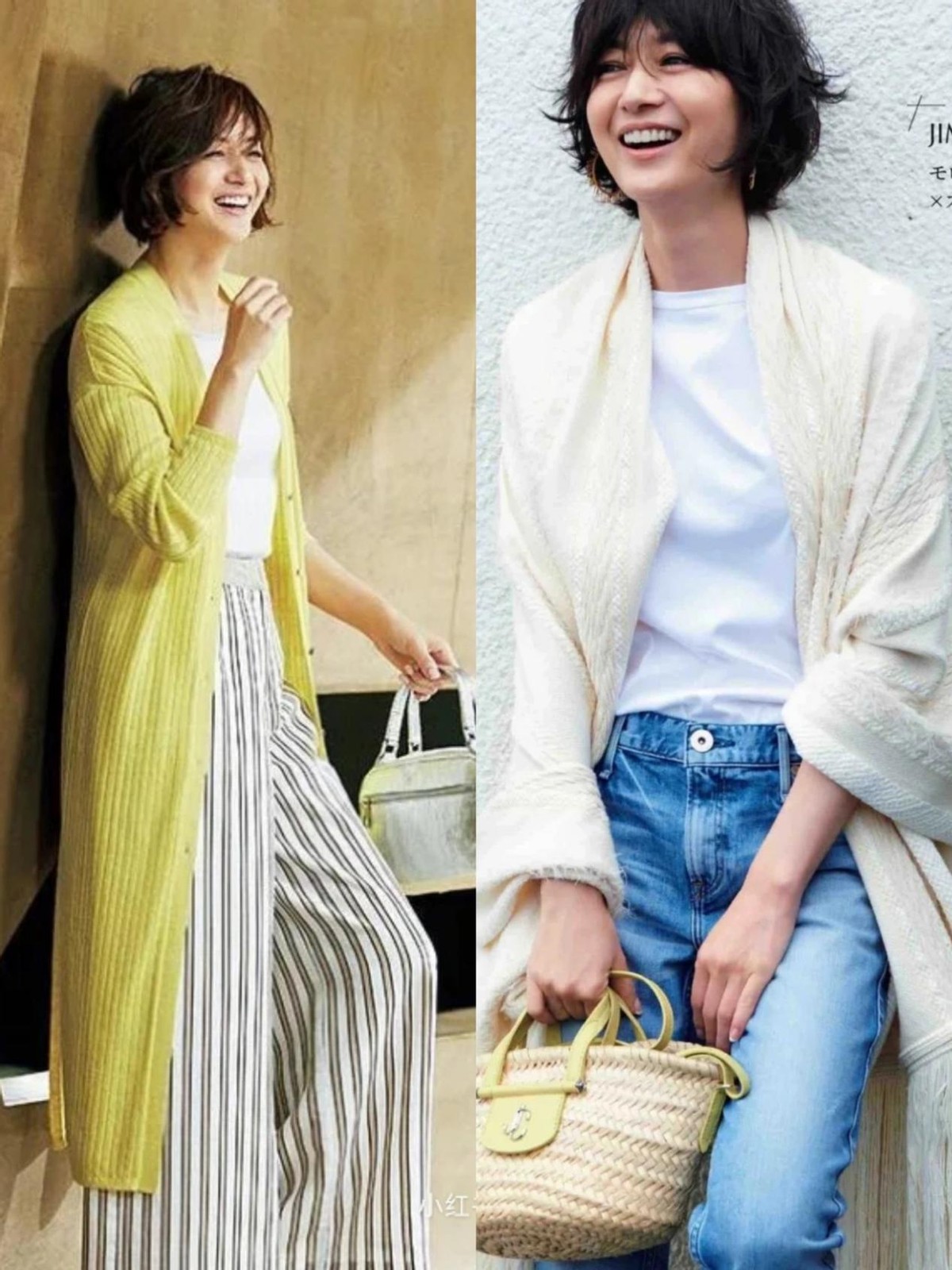 50多岁的日本模特富冈佳子,50岁日本女性富冈佳子冬季穿衣