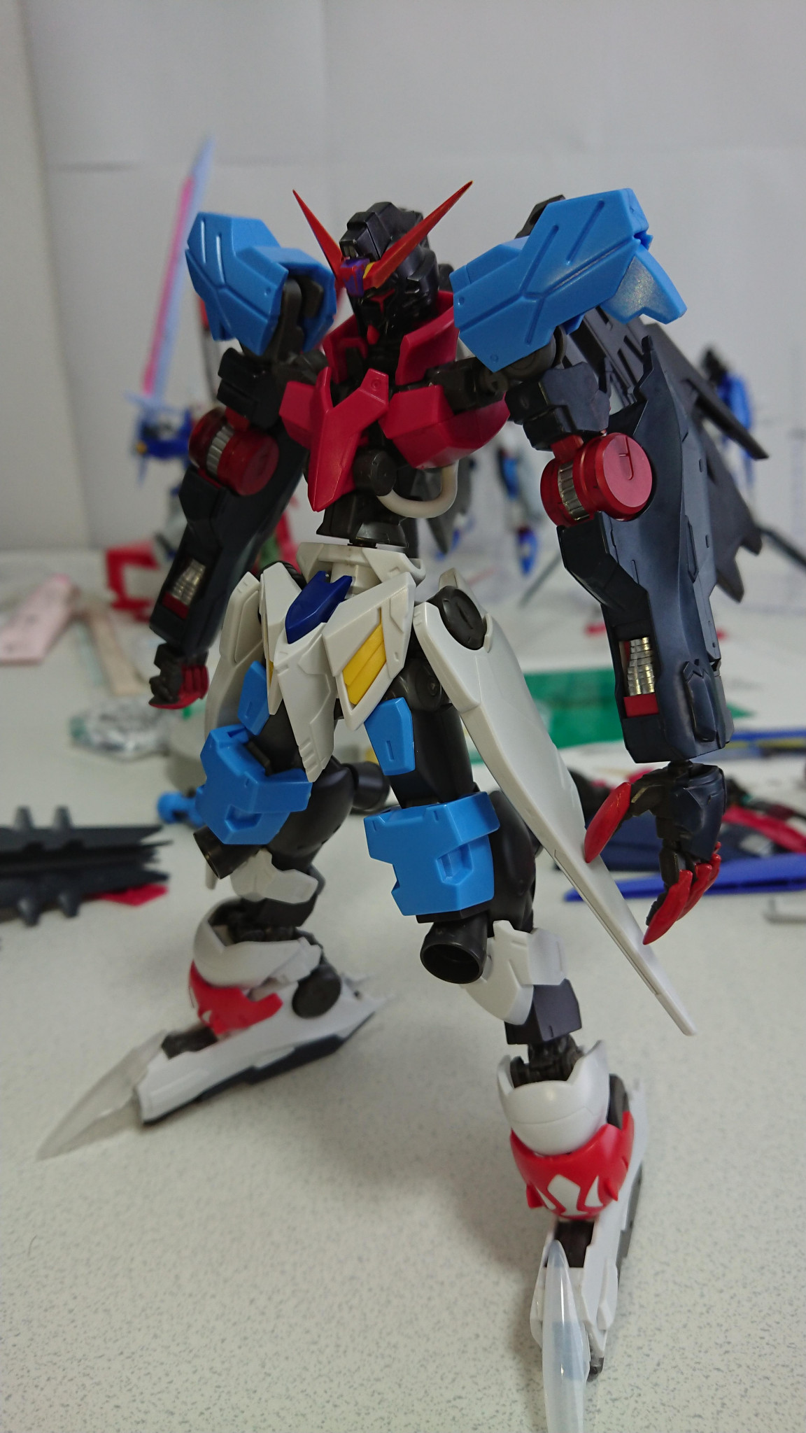 高达模型的各种装甲,高达铁血系列模型改造