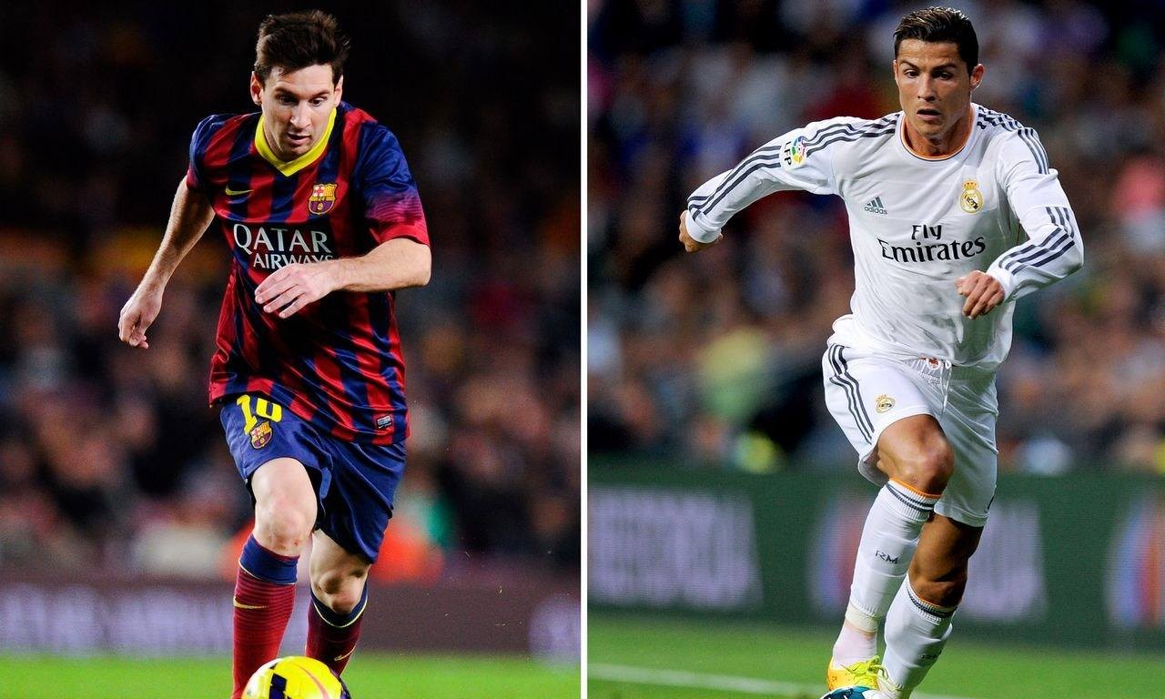 梅西c罗绝代双骄天下足球,绝代双骄c罗梅西文案