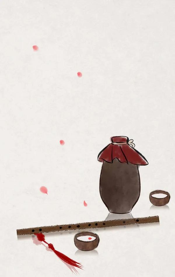 水墨画图片壁纸,手绘壁纸唯美意境水墨