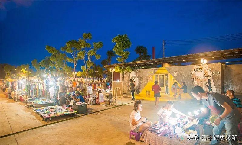 集装箱地摊集市,集装箱市集深圳