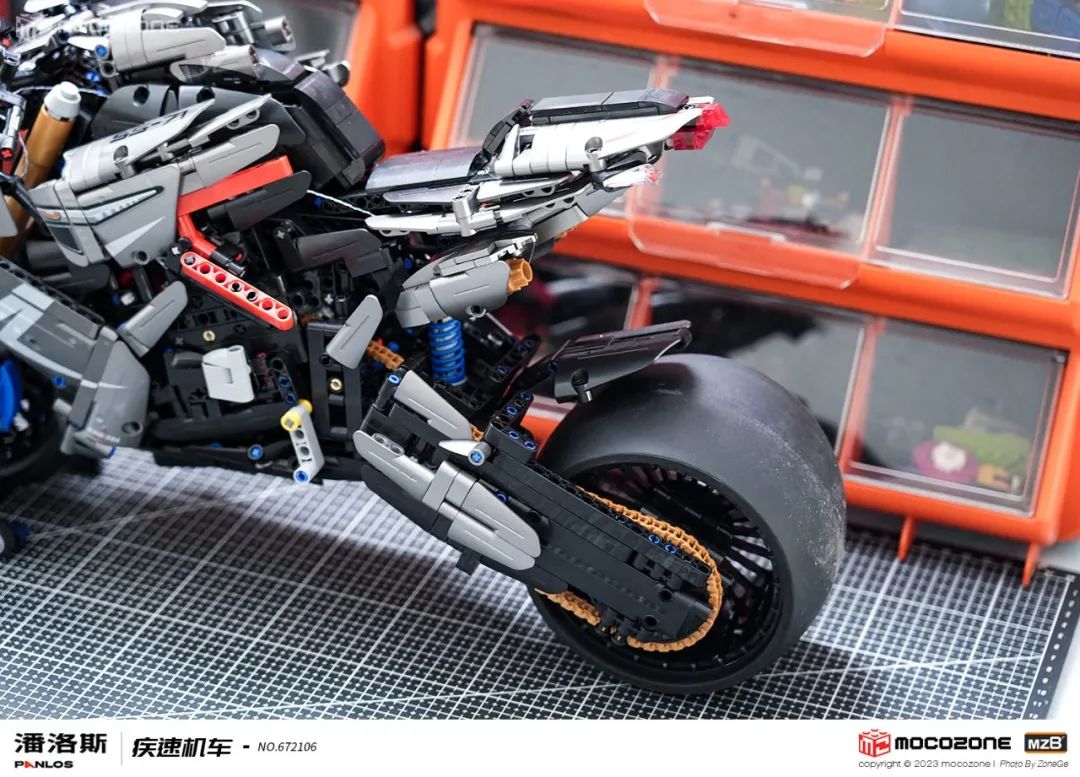 积木摩托车测评,纳扎雷摩托车积木测评