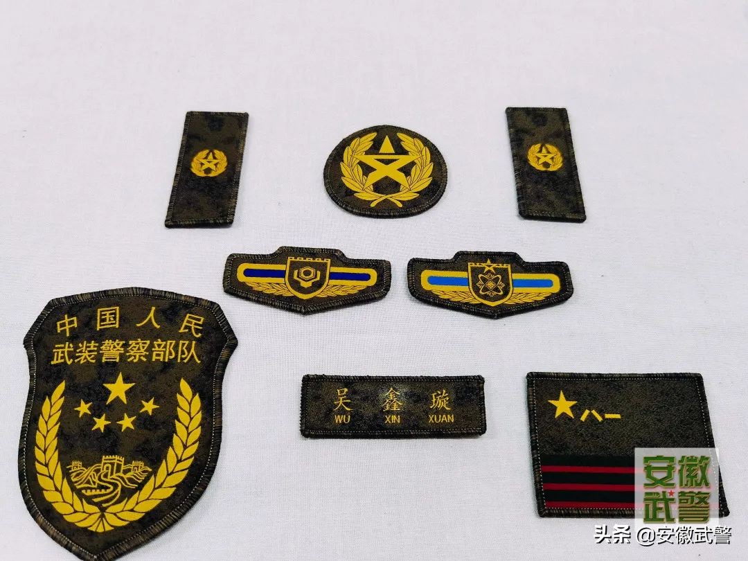 21款武警作训服细节,中国人民武装警察部队21式作训服