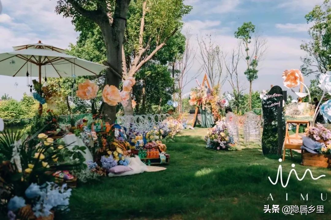 浪漫婚礼风民宿,很火的民宿婚礼