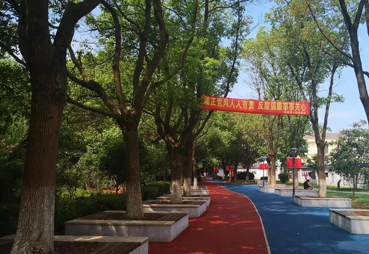 宜兴和桥建湿地公园,宜兴和桥公园