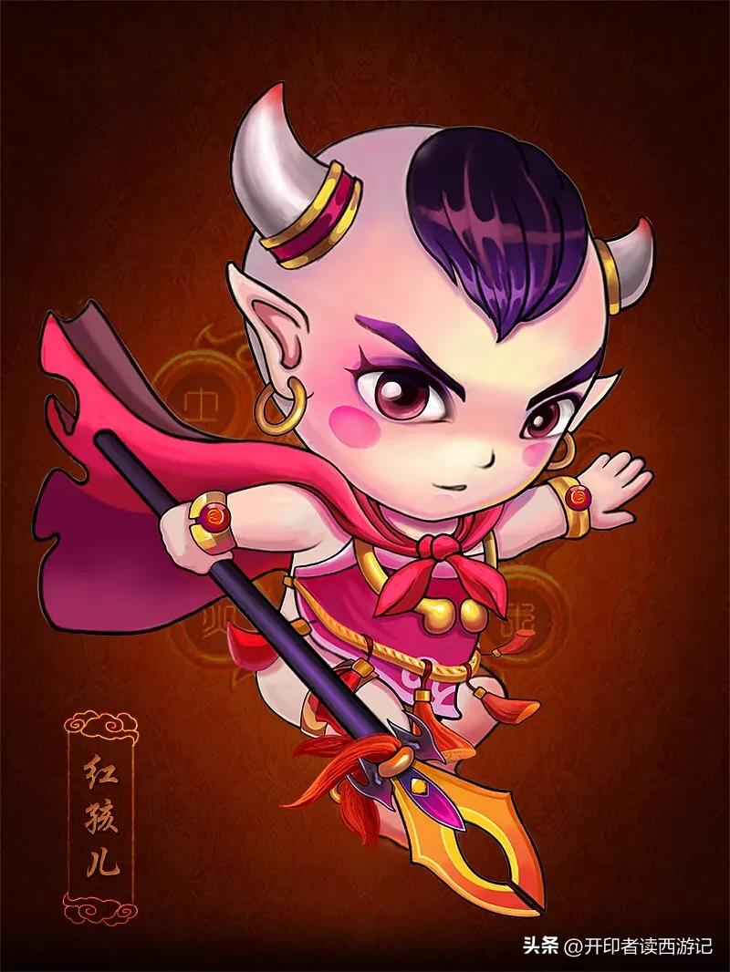 红孩儿和孙悟空是父子,红孩儿跟哪吒的关系