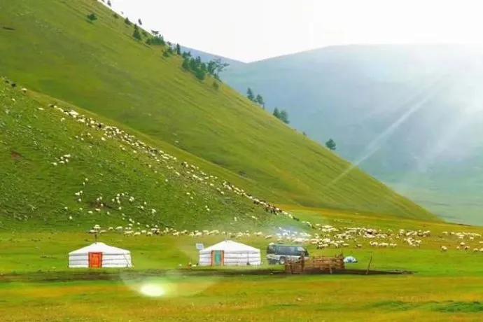 呼伦贝尔大草原高清素材,分享内蒙古草原天空照