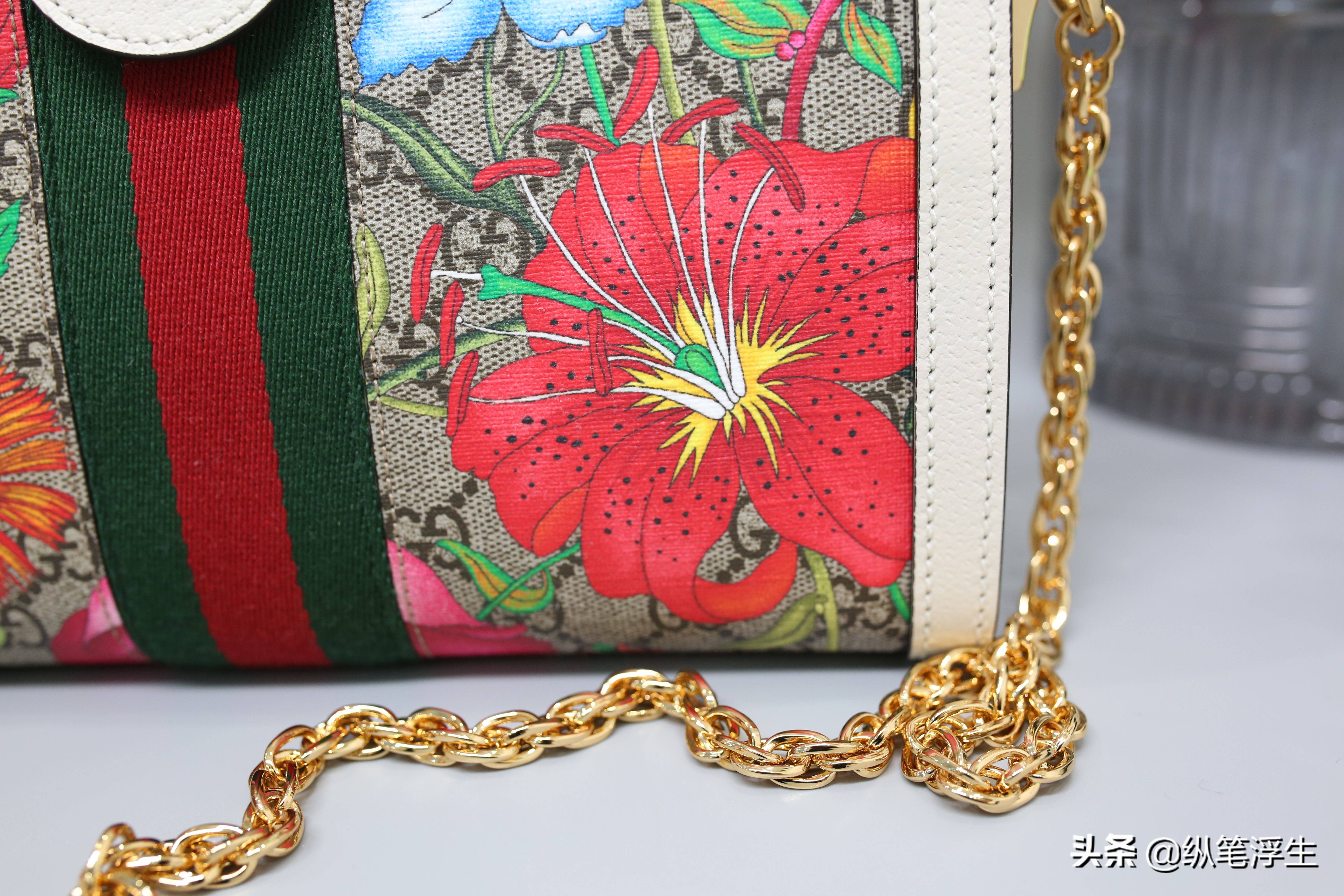 一万多的gucci经典,gucciophidia复古时尚链条包