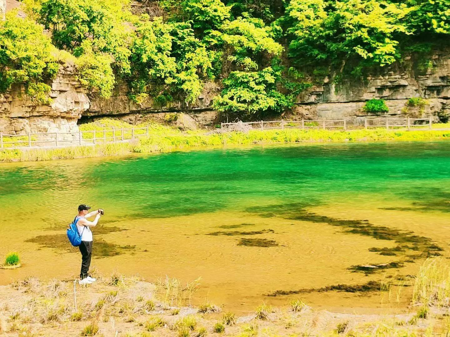 山西晋城蟒河自然风景保护区,青山绿水山西蟒河