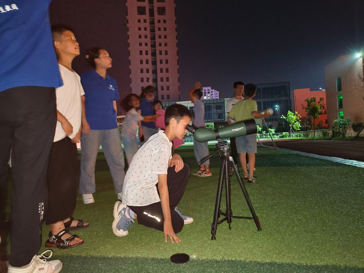 优师学子三下乡：绵绵青山澄澄水，趣味天文闪星辉