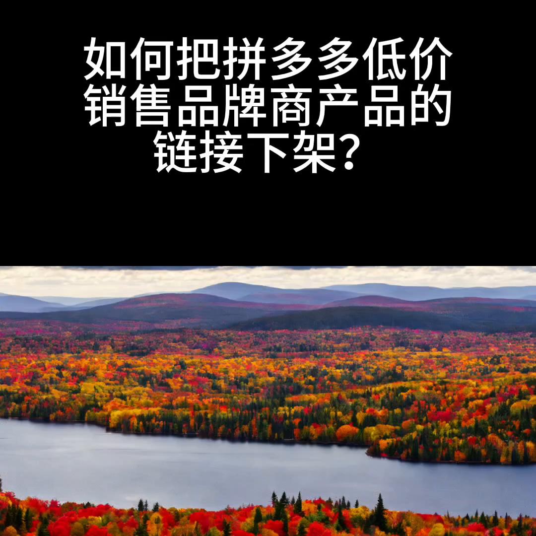 拼多多品牌控价处理方法介绍,拼多多怎么把别人链接弄下架