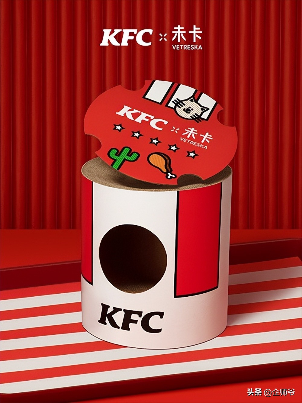 肯德基自制猫窝,肯德基允许带猫吗