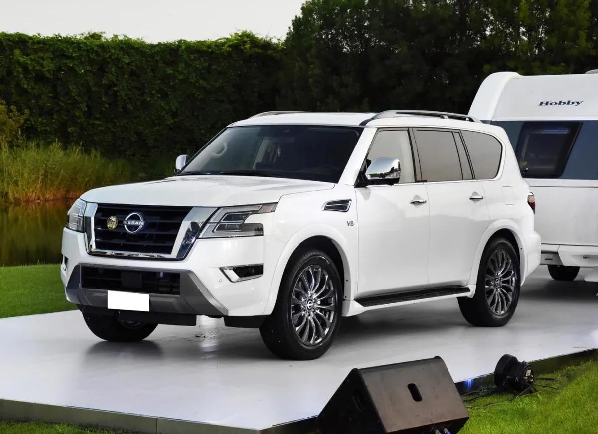 途乐的原厂拖钩可以拖挂房车吗,全新一代日产途乐实车图曝光