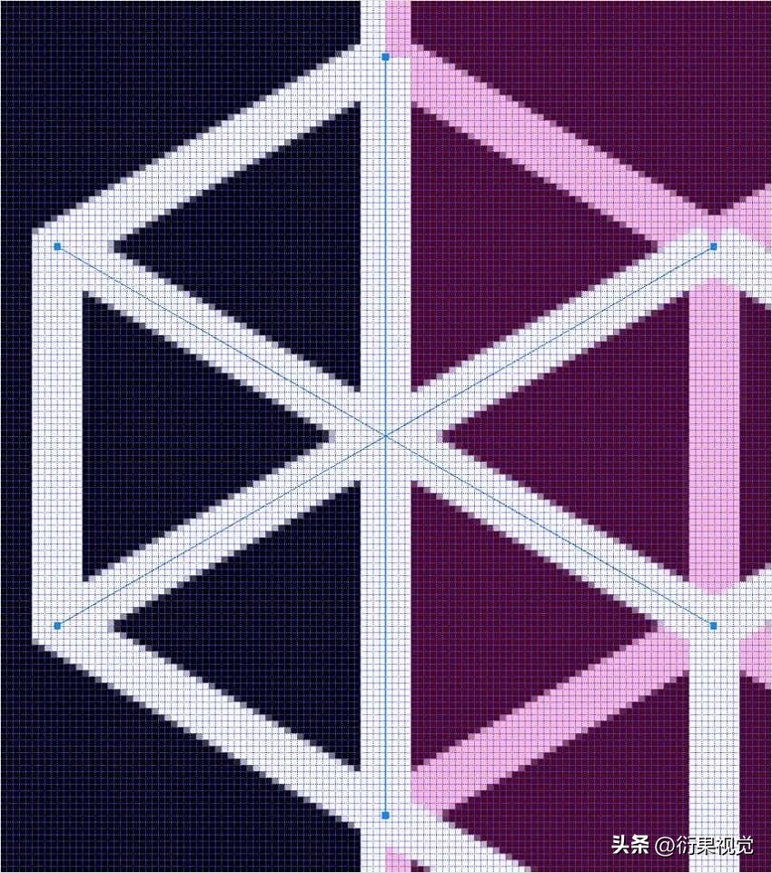 ps如何把图片做成网格效果,ps怎么制作小网格效果