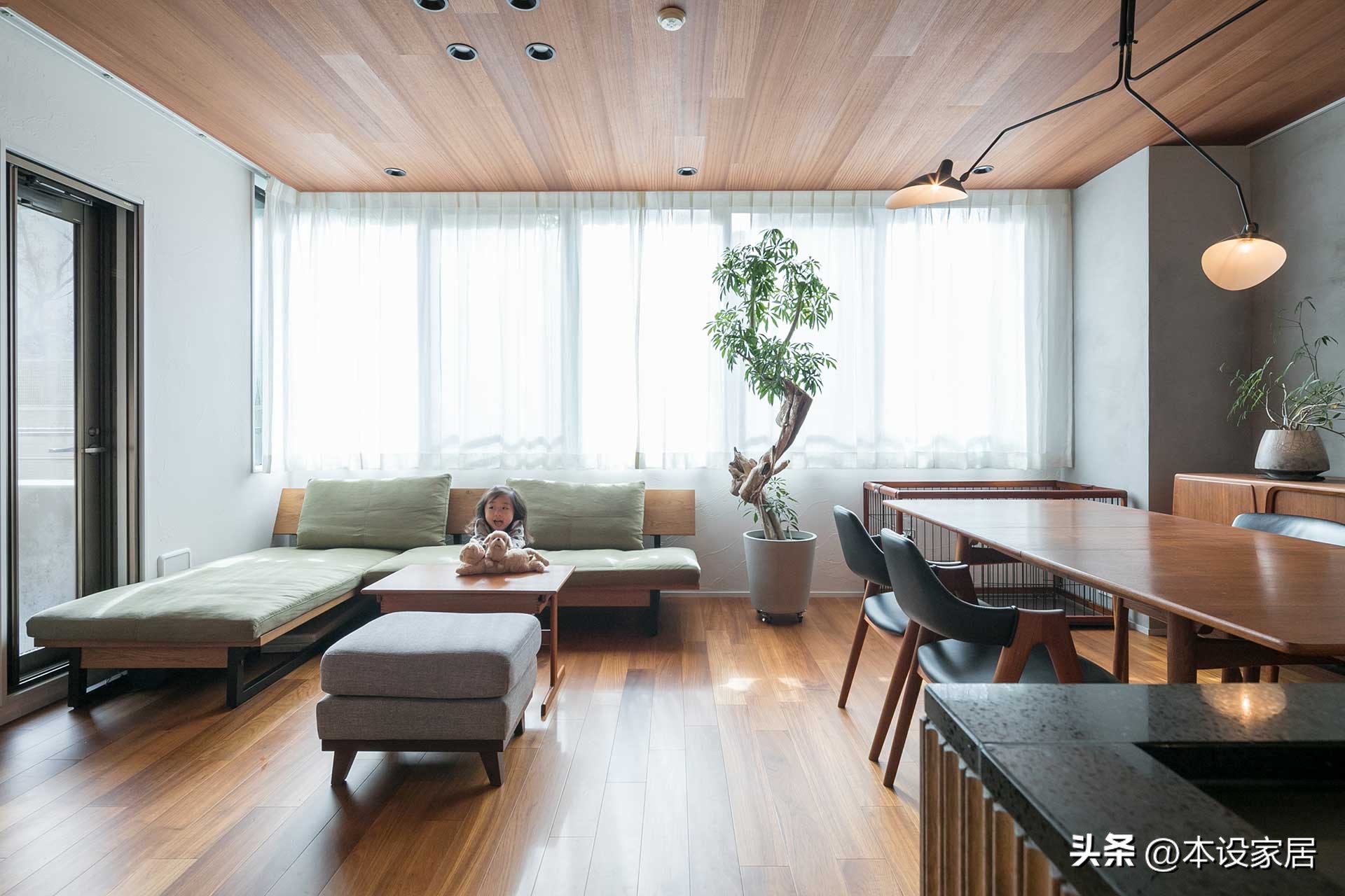 日本妈妈三口之家的极简家居生活,日本家庭一尘不染