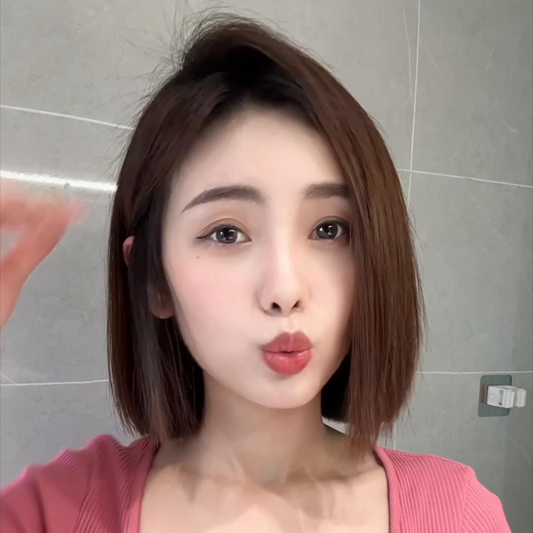 超a短发一刀切免打理,一刀切短发洗完怎么打理