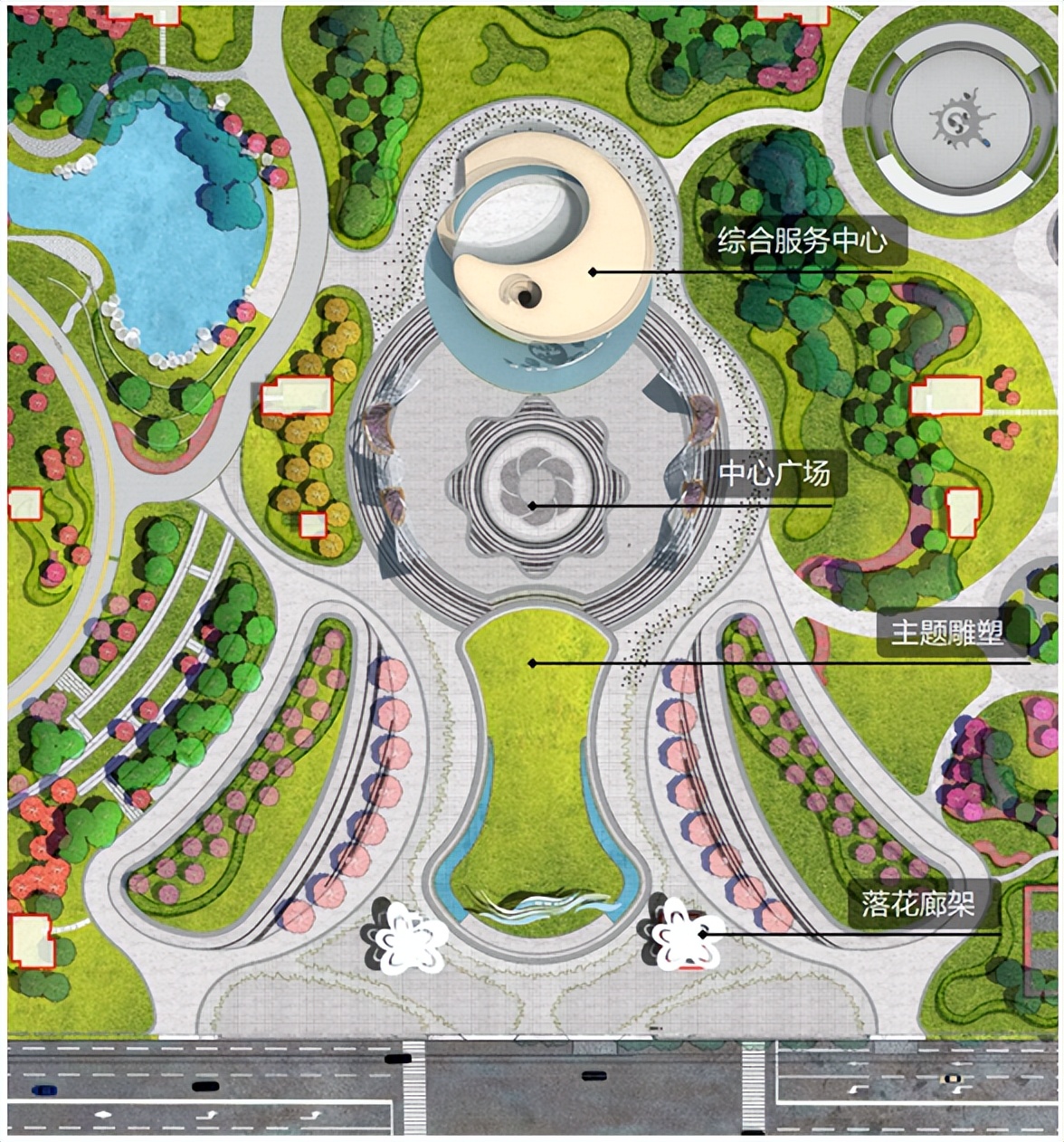 污水处理湿地公园,污水处理厂生态主题公园