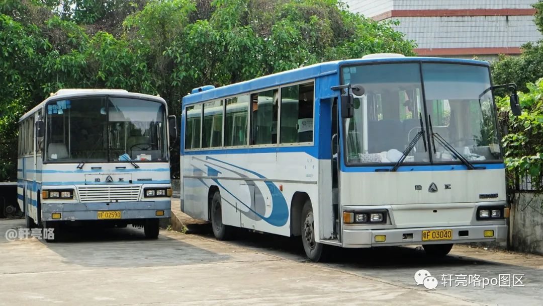 广州产丨千禧年后的珠*牌江**GZ6100F型团体客车