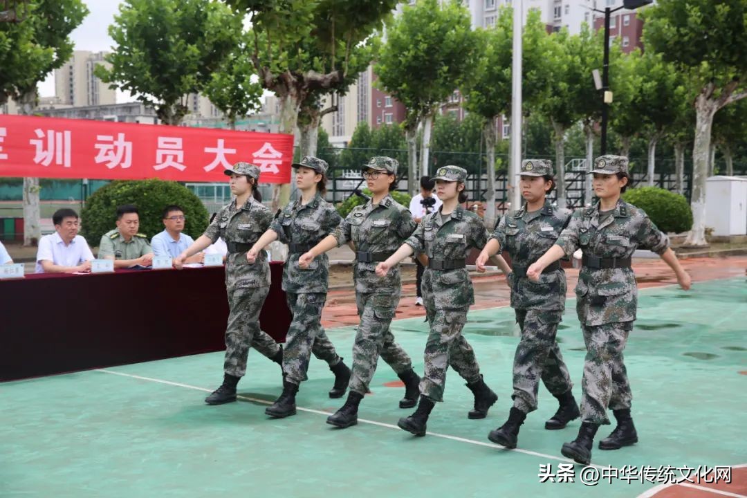 山东师大附中幸福柳分校,山师附中幸福柳分校军训