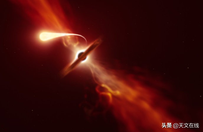 这些云居然可以与黑洞共存，到底是怎样的云？和地球上的一样吗？