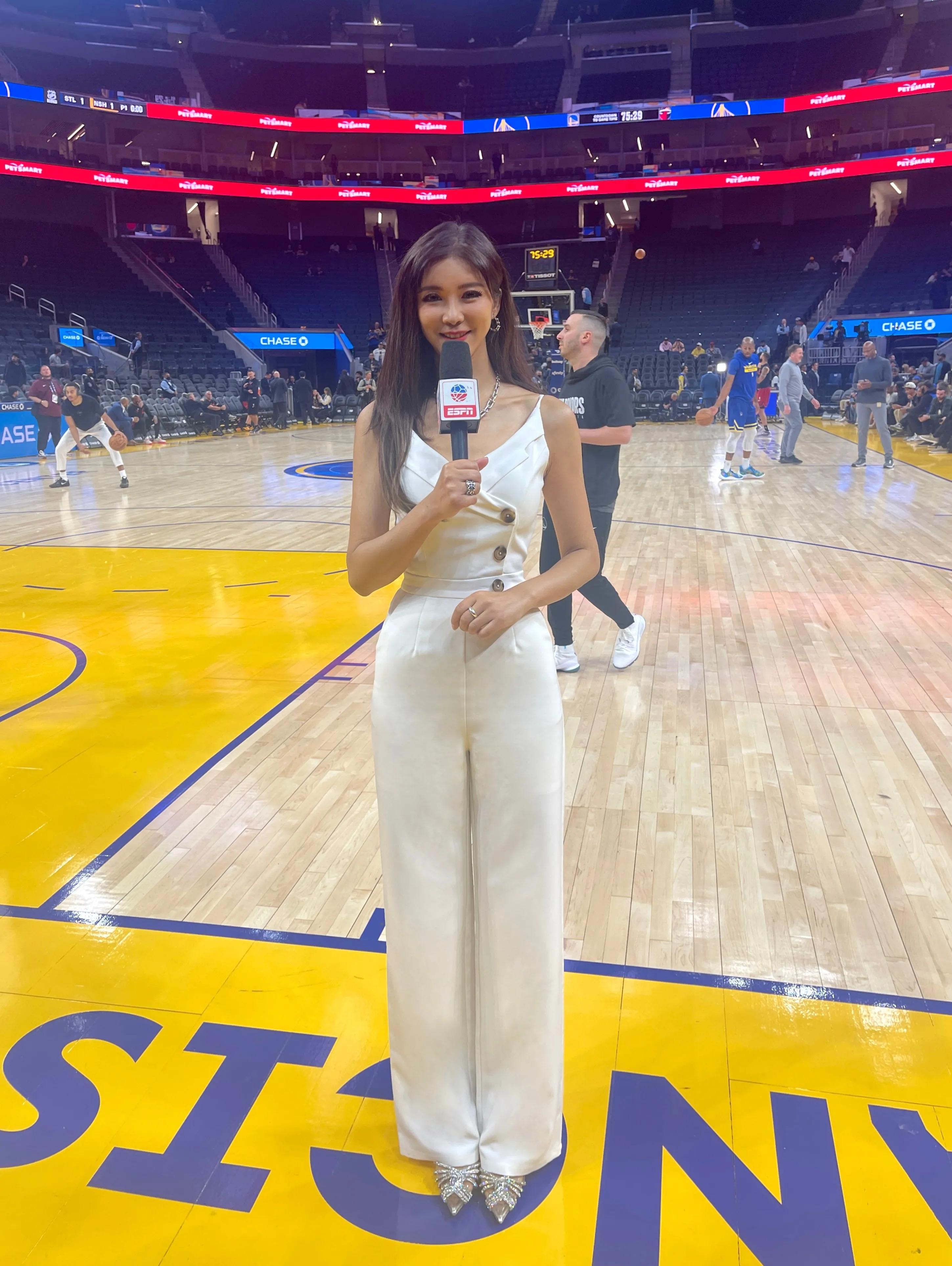 她曾是nba第一女神,她曾被誉为体坛百年一遇美少女