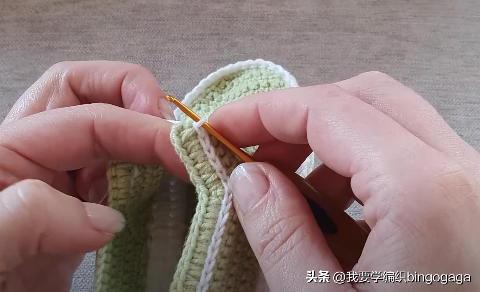 简单易学钩婴儿鞋教程,简单易学的婴儿钩鞋