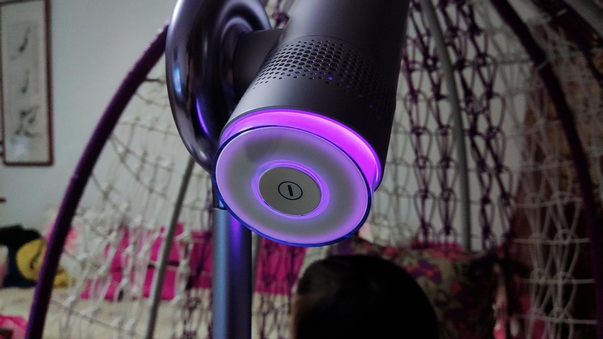 品仕乐立式吹风机如何调节伸缩杆,品仕乐家用立式吹风机解放双手