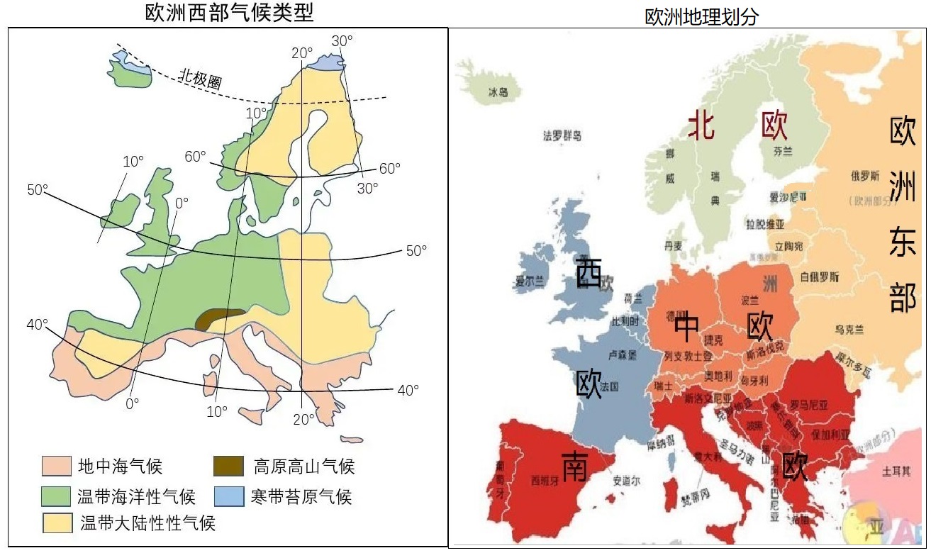 北欧地区比北美地区更冷吗,北欧纬度相当于我国哪个省份
